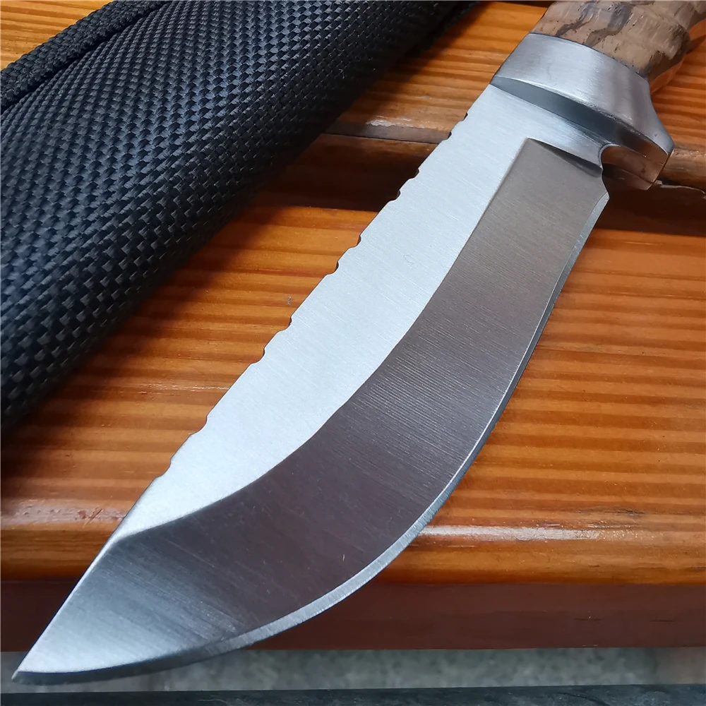 Мини-нож Karambit с кожаным ножом портативный нож-коготь походный Тактический