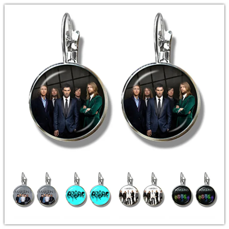 1 пара 16 мм круглые стеклянные кабошоны ручной работы бордовые 5 серьги гвоздики