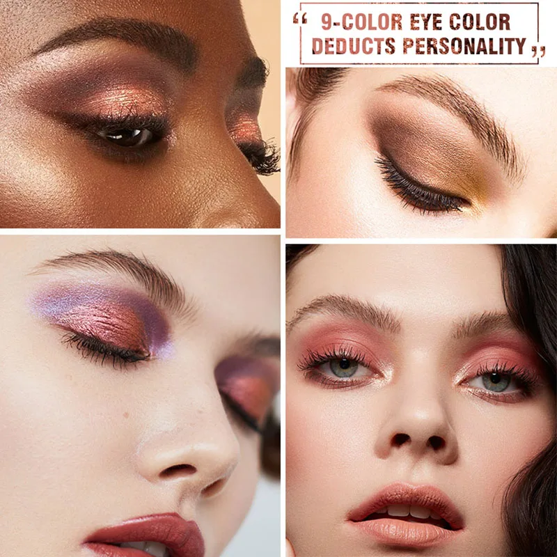 

Eyeshadow Palette 9 Colors Matte Eyeshadow Palette Glitter Eye Shadow Nude Makeup Make Up Set Fashion Korea Cosmetics