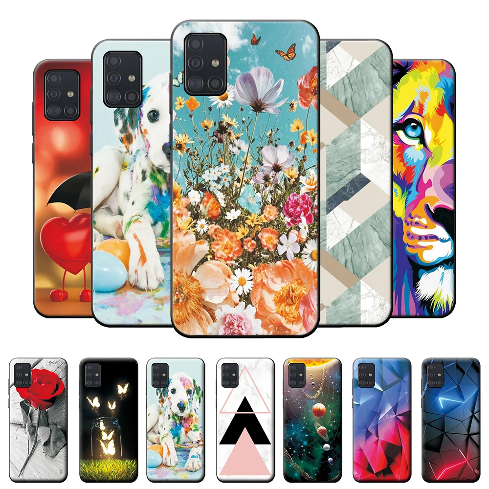 Чехол для Samsung Galaxy A71 - мягкий задний кожух телефона из силикона TPU на SM-A717F 6,7 дюйма.