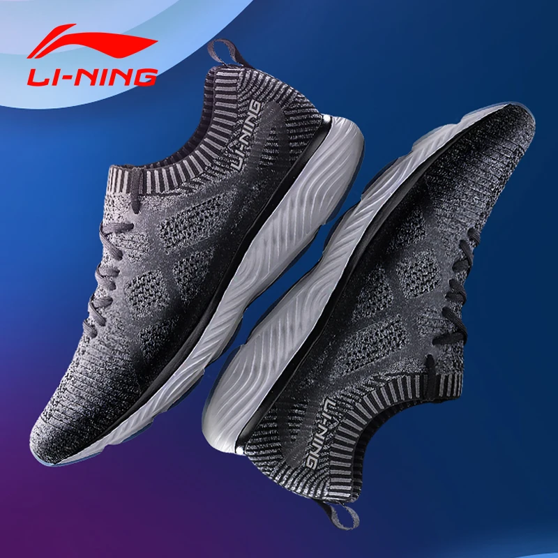 Мужские кроссовки для бега Li-Ning LN CLOUD III дышащие с подкладкой из моно-пряжи
