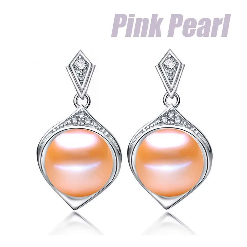 

Top quality stud natural earrings pearl female,vintage girl's birthday present freshwater black pearl earrings jewelry