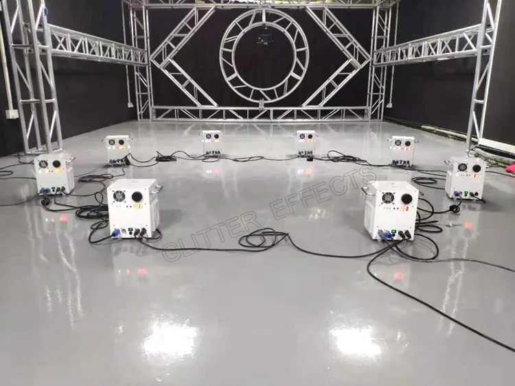 Dmx and Remote Control Wedding Firework Machine white color Cold Spark Fountain Fireworks | Лампы и освещение