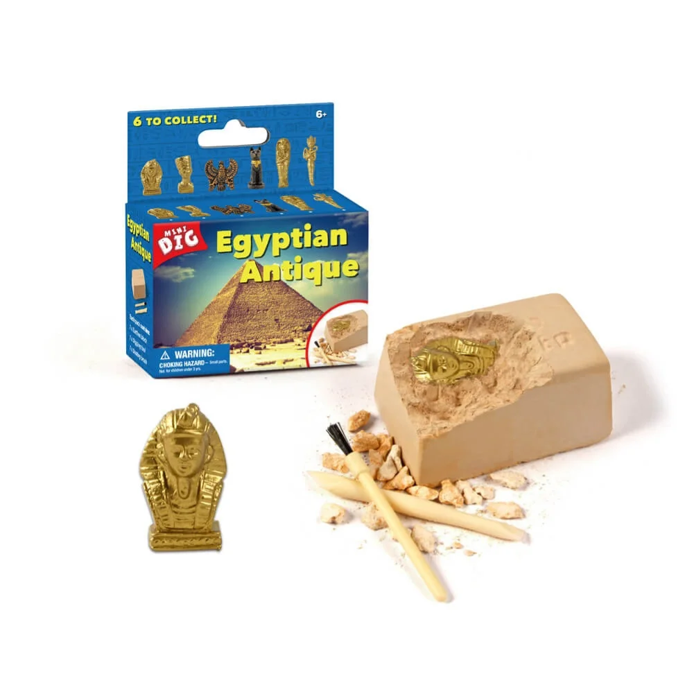

Kids DIY Archaeological Excavation Egyptian Antique Dig up Kit Educational Toy for Children Gift