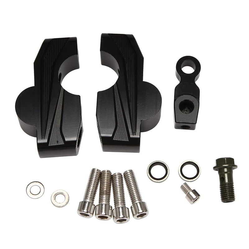 

1 Pair Motorcycle Handlebar Riser Handlebar Clamp Extender Adapter for Honda CB650R