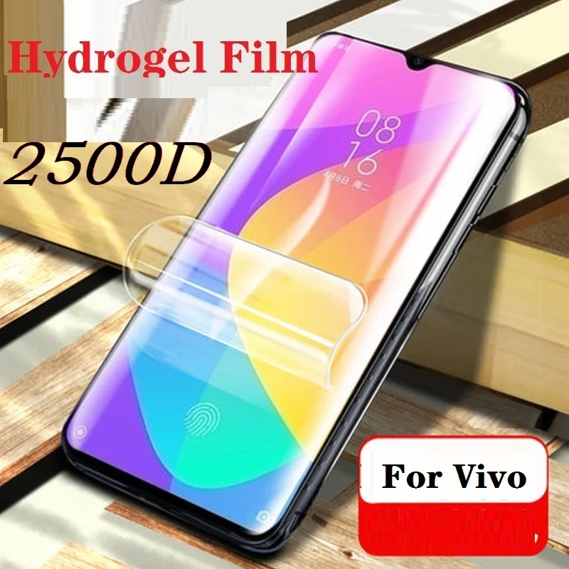 

Full Cover Protective Hydrogel Film For Vivo iQOO U1x Z1 V17 Neo 3 V20 SE Y20 Y20i Y12 Y17 Y19 U3x Screen Protector Film