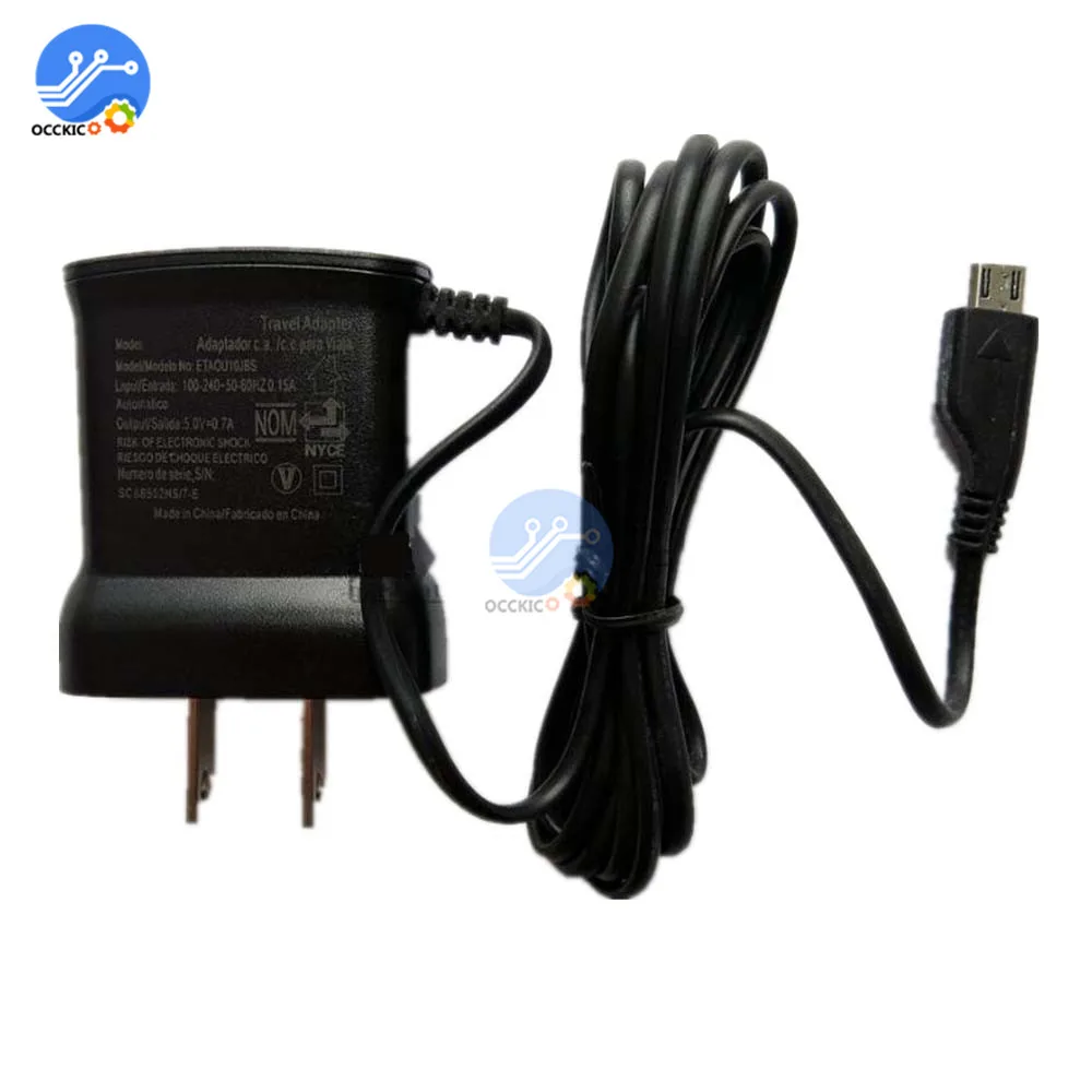 5 в 0 7 а Адаптер зарядного устройства Micro USB кабель Универсальный дорожный