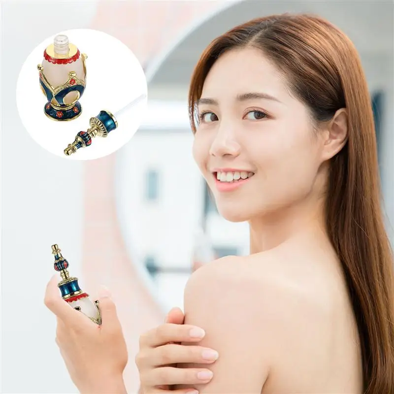 

1pc Perfume Bottle Middle Eastern Vintage Atomizer Oil Dropper Oil Bottle for Wedding