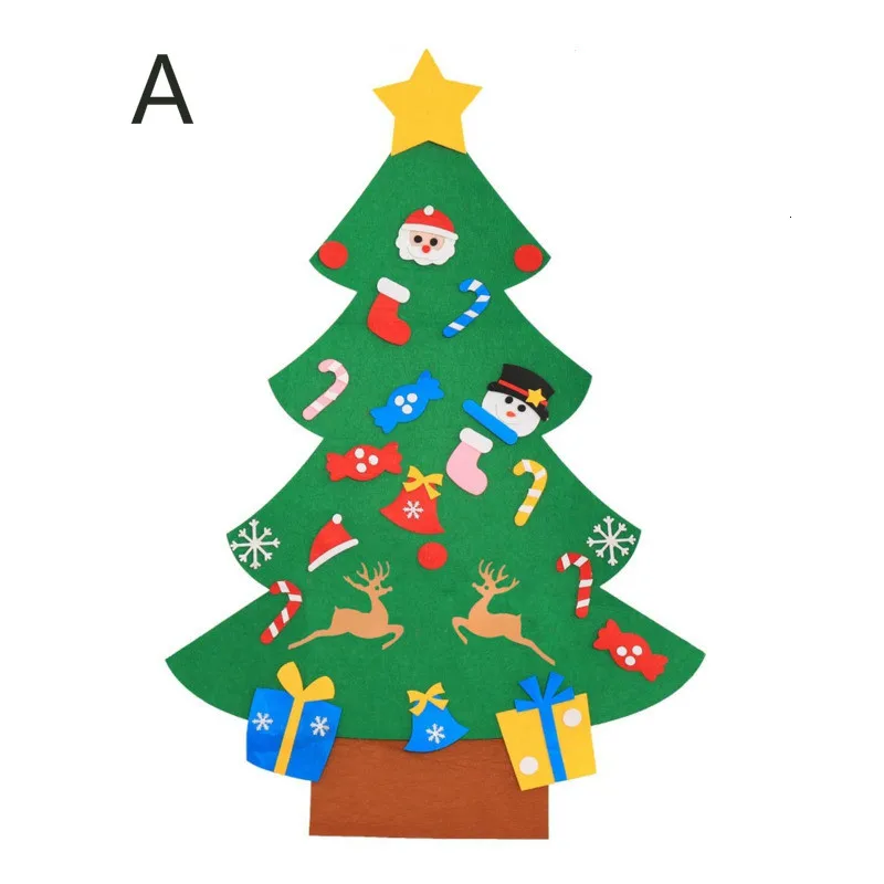 DIY рождественская елка волшебный Войлок творческая игра-головоломка для