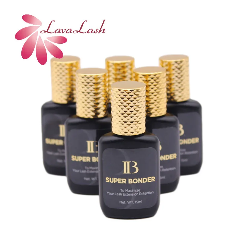15ml IB Super Bonder Fixing Agent for Eyelashes Extensions Primer Lashes Glue Help Korea IBeauty Adhesive Lash 10 PCS - купить по