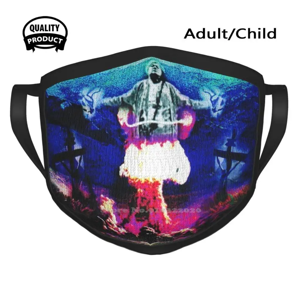 

Маска на рот с принтом из м/ф «чудовище восходят зимой и весной»