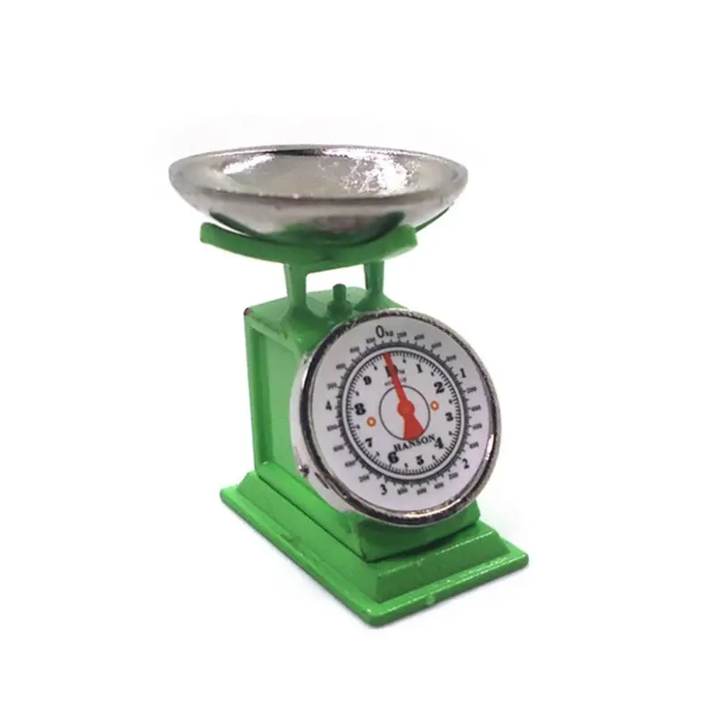 1/12 Mini Dollhouse Miniature Market Stall Weight Pound Scale Kitchen Tool Toy NEW | Игрушки и хобби