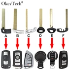 Okeytech вставка аварийное лезвие для BMW 1 3 5 7 серии F FEM CAS4 X5 X6 мини смарт-пульт дистанционного управления Корпус Корпуса неострое лезвие Замена