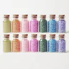 5 шт., прозрачная стеклянная бутылка с пробкой, 4568 мл