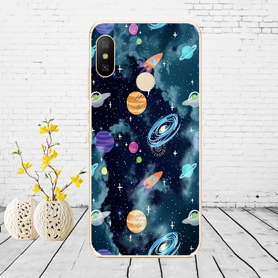 H52 Силиконовый чехол для Xiaomi mi A2 LITE, чехол с полной защитой, мягкая задняя крышка из ТПУ, чехол для телефона s для Xio mi A2 LITE, бампер - Цвет: H52