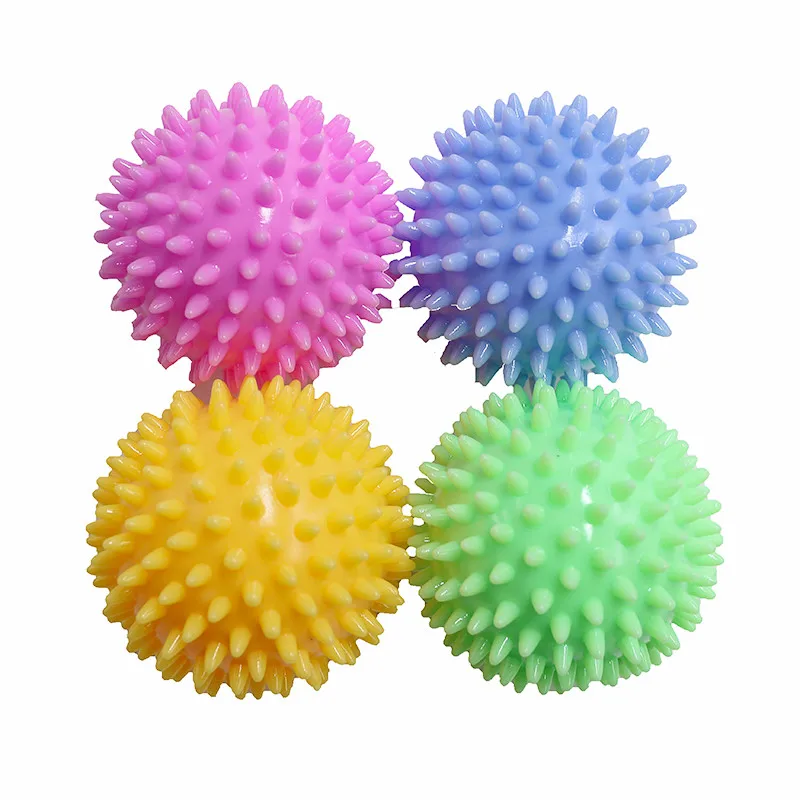 4 шт. светящейся подошвой мышц флеш массаж распаковки укол шар выпускает Давление