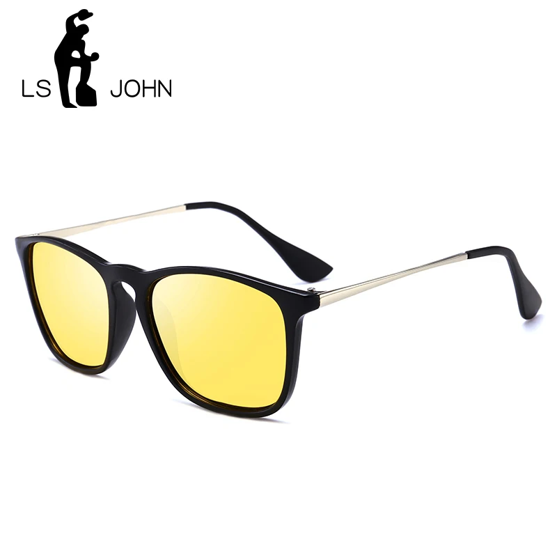 Очки солнцезащитные LS JOHN мужские/женские поляризационные винтажные брендовые