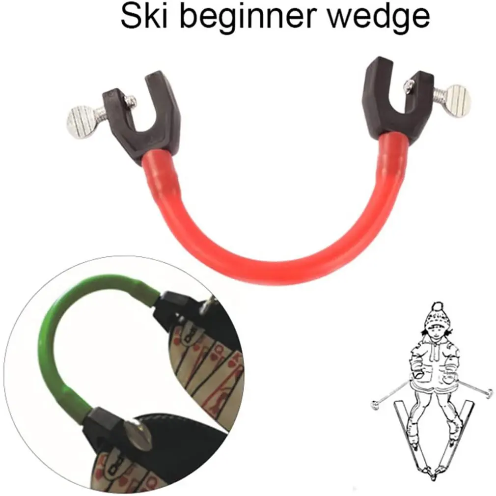 

Ski Tip Connector Snowboard Connector Snowboard Clip Outdoor Sport Snowboard Holder, Ski Beginner Essential Ski Tip Connector