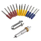 15 шт. 30 45 60 градусов Roland Cricut плоттер резак металлическое лезвие + держатель