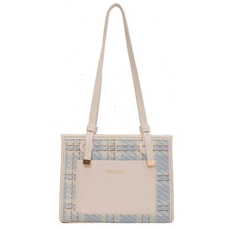 

Large capacity shoulder handbag 2021 new fashion summer versatile shoulder bag portable Tote Bag simple Tote Bag