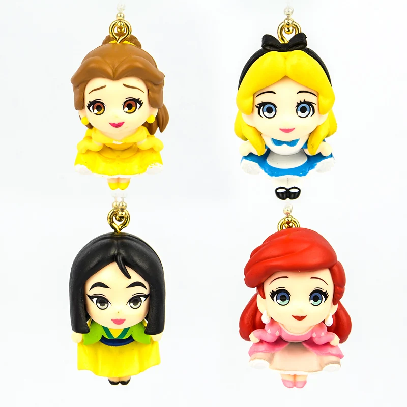 Япония Подлинная 4 шт. детская история мультфильм красота Cinderella Ariel Belle Mulan