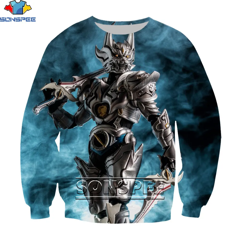 

SONSPEE 3D Anime Mazinkaiser Printed Cartoon Casual Sweatshirt Mecha Robot Sci-Fi Fighting Harajuku Men's Women's Oversized Top