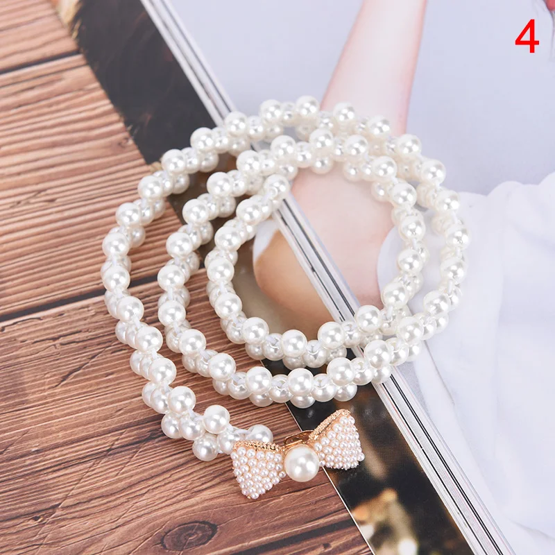 

9Styles Elegant Waist Flower Elastic Buckle Chain Women Pearl Crystal Belt Female Girls Dress Crystal Strap Waistband Gift