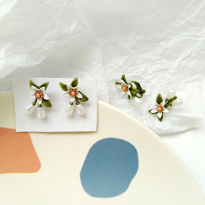 Серьги-капельки TimLee из цинкового сплава