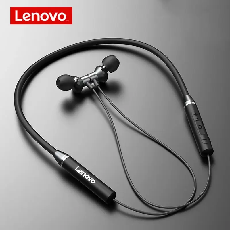 

Lenovo XE05 Wireless Earphone Bluetooth 5.0 Neckband Earbuds IPX5 Waterproof Sport Headphones Noise Cancelling Mic Magnetic