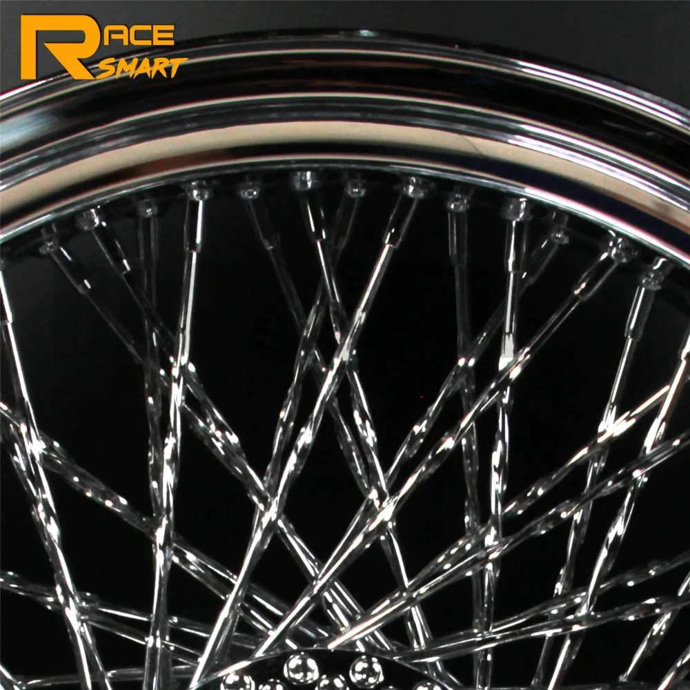 Мотоцикл 1" x8.5" Хром задние колеса диски для Harley Davidson FLSTC FAT BOY мотоциклы аксессуары модификация колеса диски
