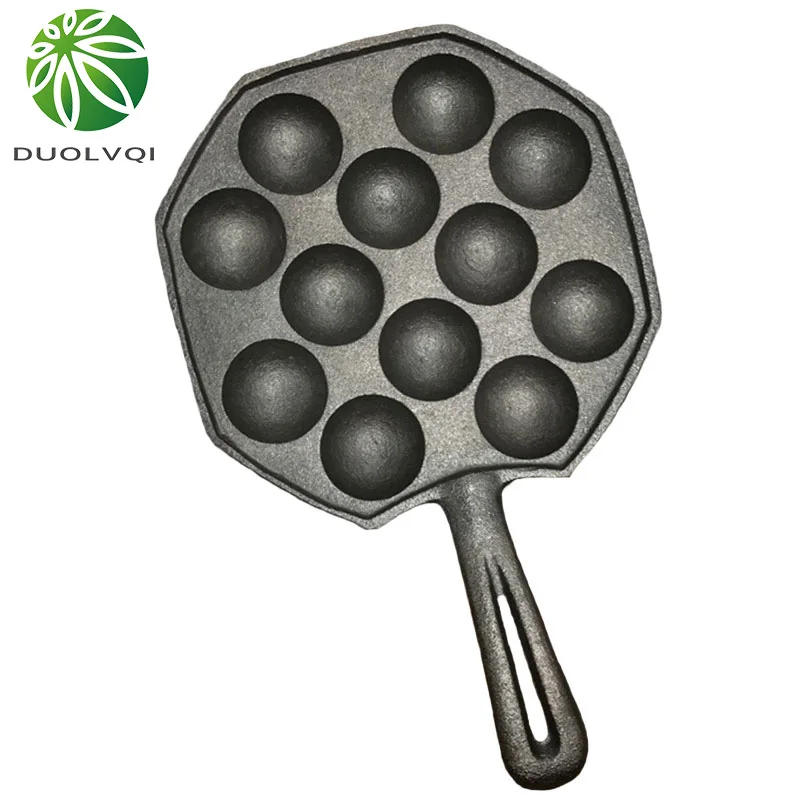 Duolvqi 12 полостей Takoyaki сковорода устройство для приготовления такояки Осьминог маленькие шарики противень инструменты для домашнего приготовления кухонные принадлежности