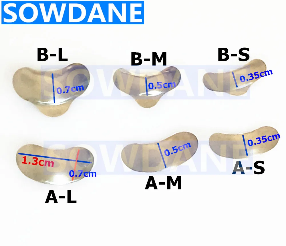 100 шт./компл. стоматологические секционные Контурные матрицы матричное кольцо Delta