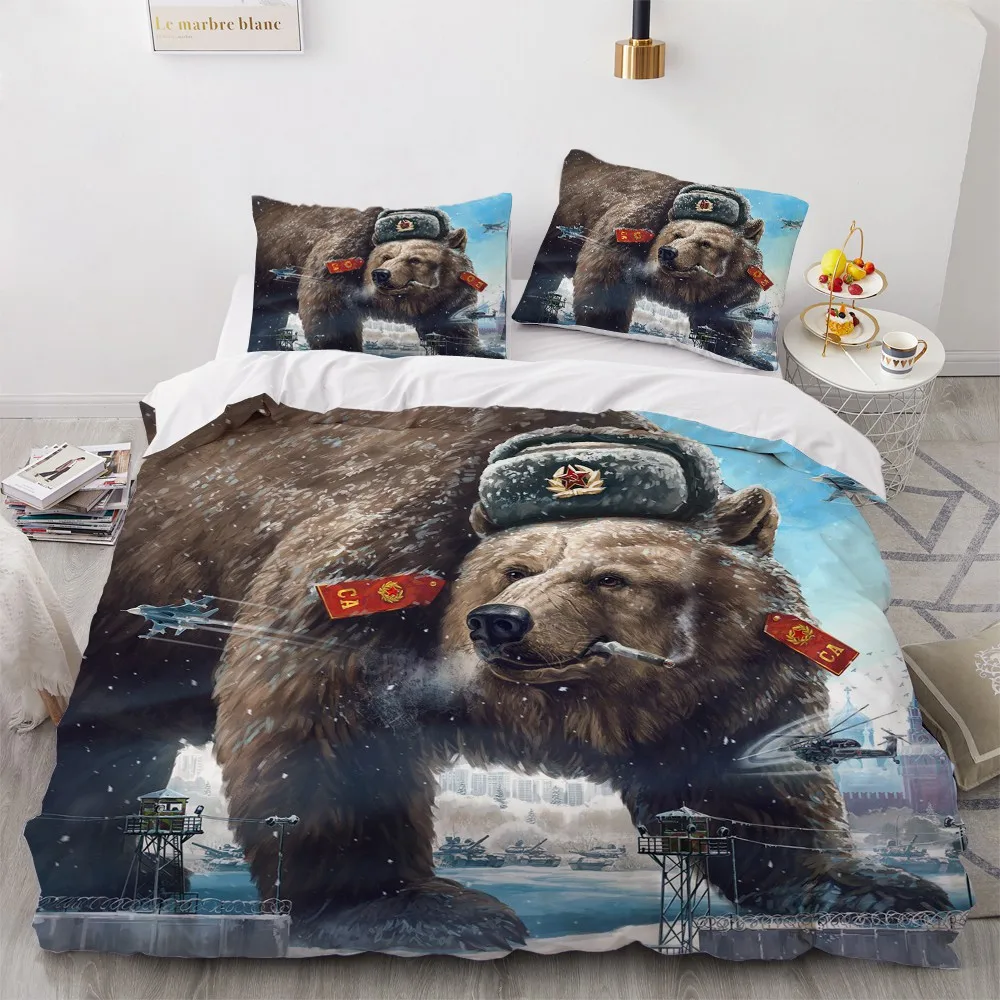 

Пододеяльник из микрофибры с 3D-принтом, 259x229 см