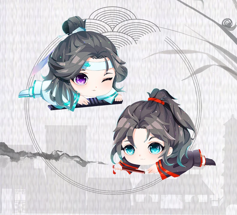 Grandmaster Of Demonic культивирование Lan Wangji Wei Wuxian пальто с заячьими ушками плащ с капюшоном унисекс для женщин и мужчин Зимние Топы Harajuku