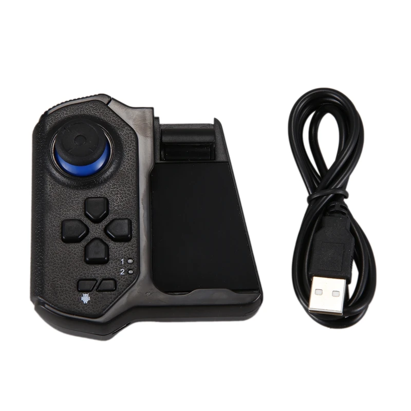 

Use PUBG Controller Wireless Joystick Bluetooth One-Handed PUBG Mobile Game Controller (for Iphone Android)