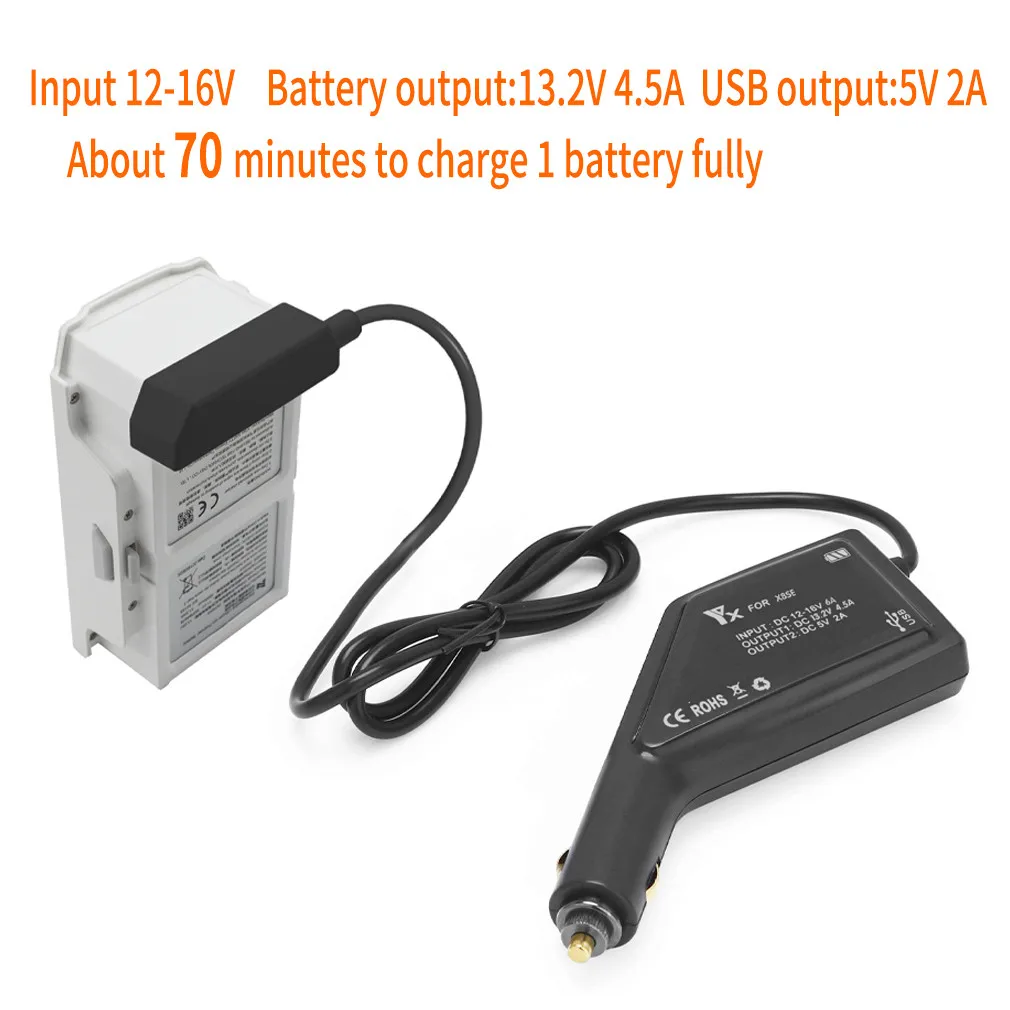 2/3 в 1 USB Автомобильное зарядное устройство с пультом дистанционного управления зарядное устройство для XIAOMI FIMI X8 SE Дрон Квадрокоптер детские игрушки Новинка