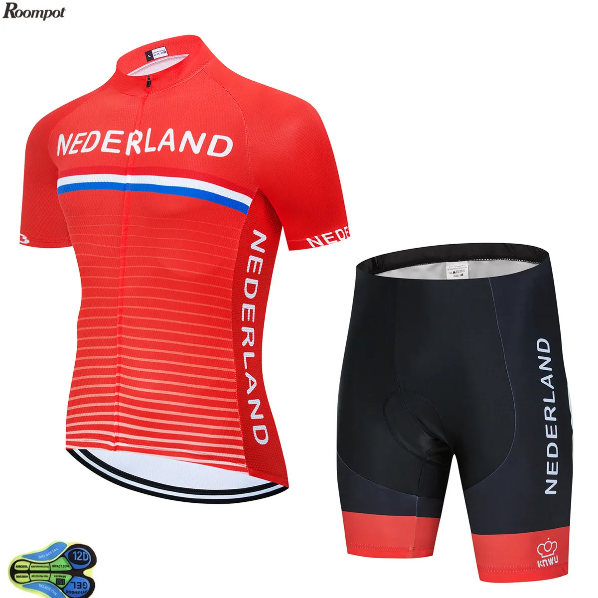 Комплект одежды для велоспорта сборной Нидерландов 2020 летняя велосипедная