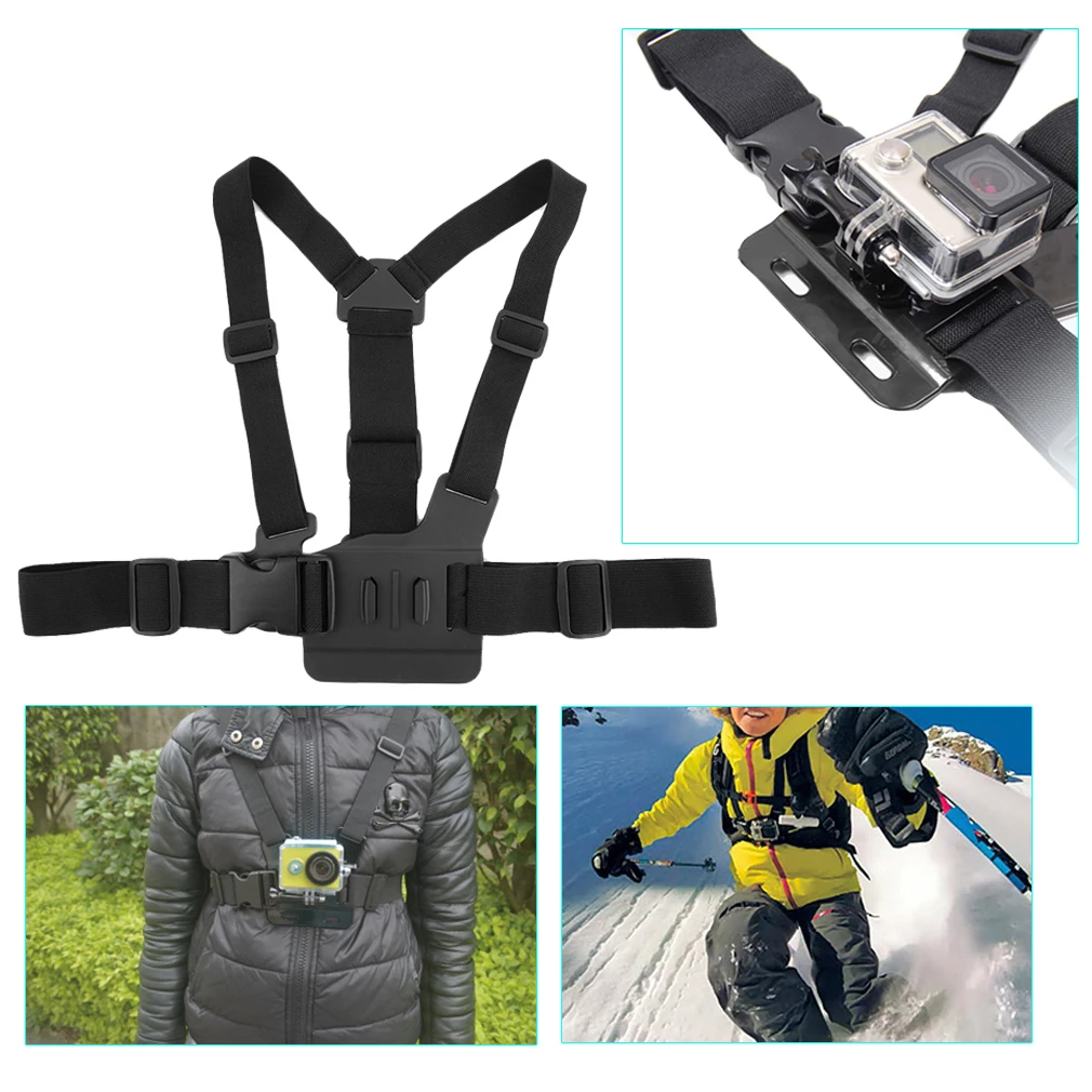 Аксессуары для камеры Gopro нагрудный ремень 3 к регулируемому головному креплению