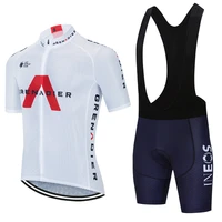 white team ineos cycling jersey sportswear 20d bike shorts suit mtb ropa ciclismo bicycling maillot culotte clothing