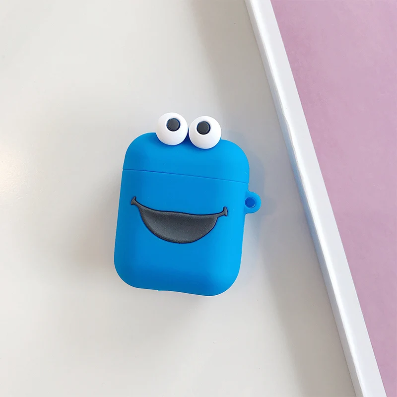 style 22 Силиконовый чехол для наушников для Apple Airpods 1 2, милый 3D мультяшный чехол для зарядки, чехол для наушников s для Airpods 2, полный защитный чехол - Цвет: style 22