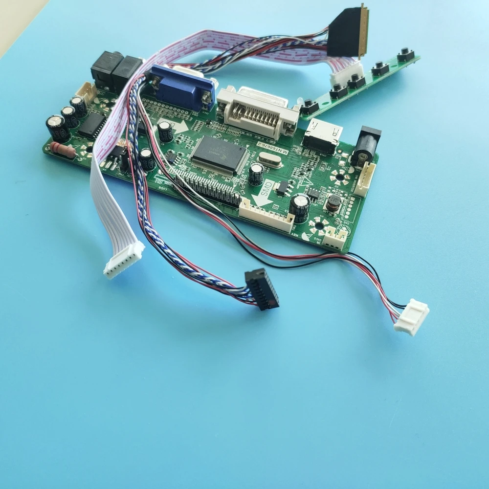 

Kit For LP140WH2-TLM2 HDMI DVI M.NT68676 VGA Screen 1366X768 Panel monitor Controller board 14" LED LCD 40pin LVDS