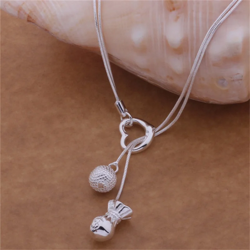 

VENTFILLE 925 Sterling Silver Frosted Coin Purse Pendant Necklace For Women Snake Chain Necklace Wedding Engagement Jewelry