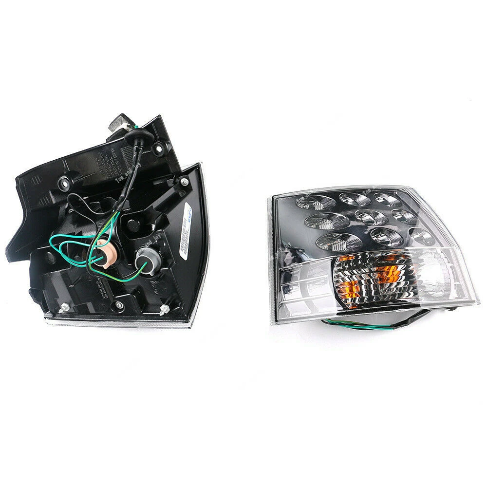 

2pcs 8330A380 Rear Brake Light For Mitsubishi Outlander XL 2007-2012 Black Car Tail Bumper Signal Lamp Bulbs