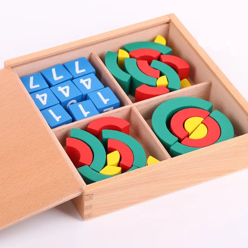 Новые деревянные детские игрушки Froebel GABE 5P развивающие | Игрушки и хобби