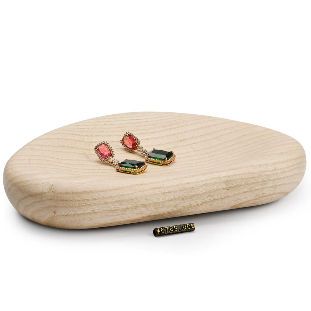

Oirlv Solid Wood Jewelry Tray Ring Earring Necklace Bracelet Watch Pea Jewelry Tray Jewelry Storage Tray