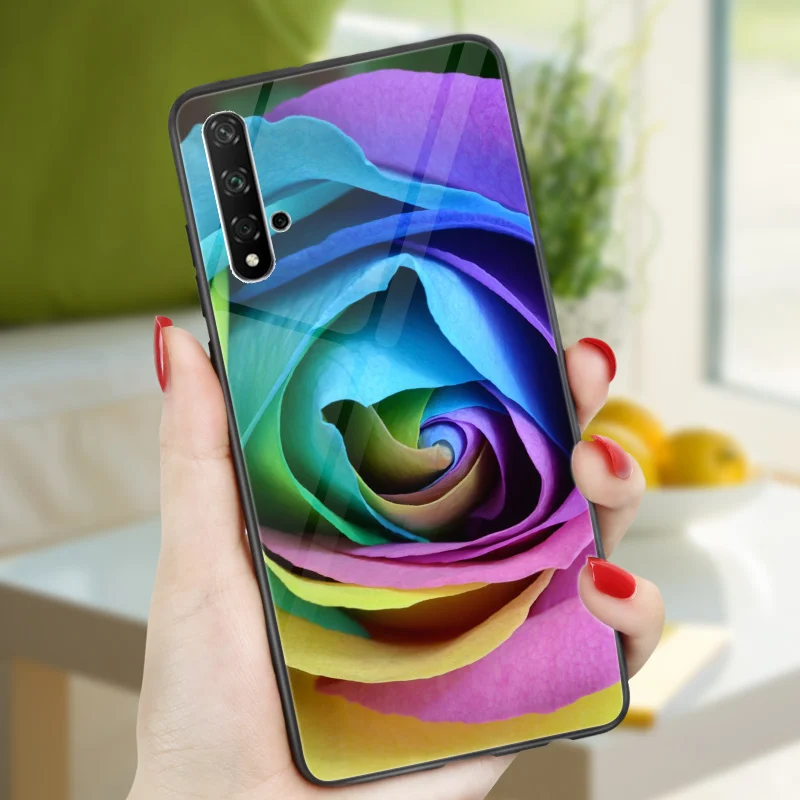 Чехол для телефона Huawei Y9 Prime 2019 Y6 Y7 Y5 Lite 2018 черный чехол Honor 7S 7C 7A PRO жесткий из