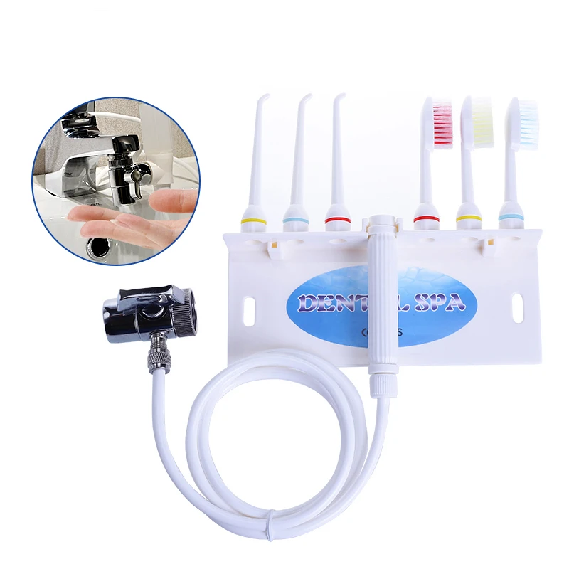 

Faucet Oral Irrigator Water Jet Toothbrush Teeth Flosser Dental Irrigator Implements Care Water Jet Dental Flosser Tooth Cleaner