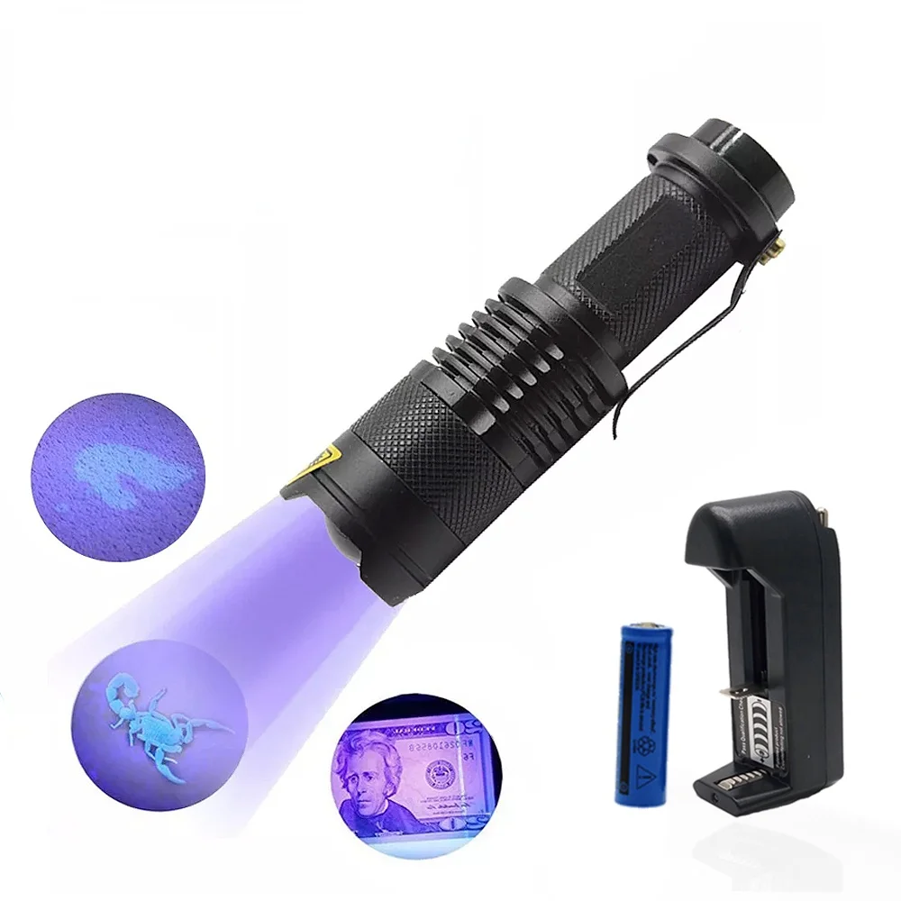 Ультрафиолетосветильник вспышка с функцией масштабирования миниатюрный