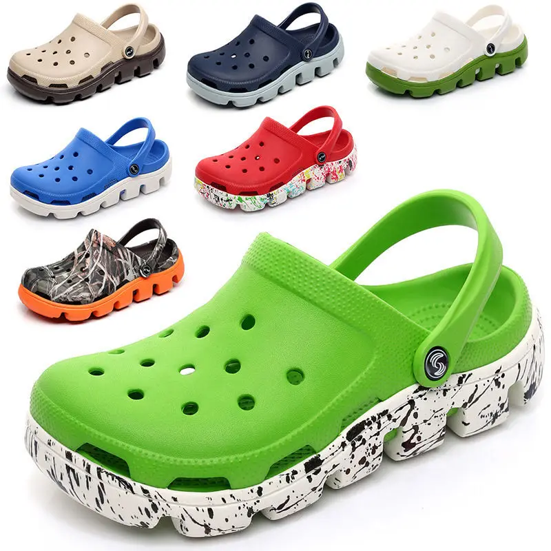 

2021 Summer Sandals for Women's Slip Men Breathable Beach Fashion Garden Aqua Shoes Nursing Hospital Women Work Medical Sandals