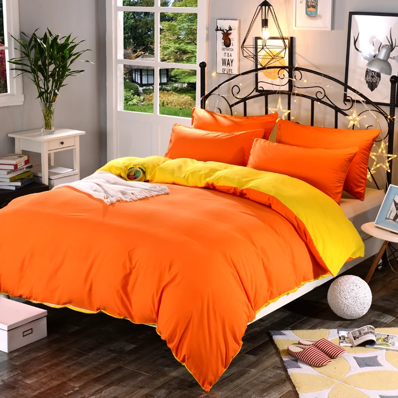 

1 Pcs High Quality Solid Color Super Soft Encryption Fabric Duvet Cover A Variety Of Specifications To Open Custom